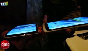 CES 2013 : l'écran flexible sur un smartphone Samsung