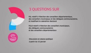[Questions sur] PJL et PJLO sur les élections départementales, municipales et intercommunales et la modification du calendrier électoral