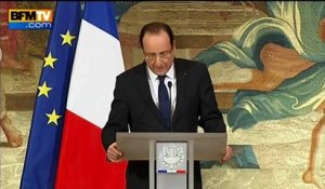 Mariage gay : François Hollande ferme la porte à un référendum