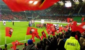 16/01/13 : SRFC-MHSC : entrée des joueurs