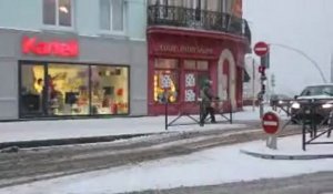 Neige à Cherbourg