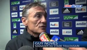 H-Cup / Les réactions de T. Dusautoir et G. Novès après l'élimination de Toulouse