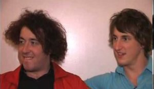 The Wombats 2007 interview - Matthew and Dan (part 1)