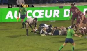 Agen-Montpellier: 9-13 - J16 - Saison 2012-2013