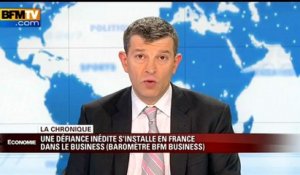 Chronique éco de Nicolas Doze : une défiance inédite s'installe en France dans les affaires - 01/02