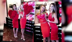 Candice Swanepoel et Lily Aldridge sont renversantes à l'événement pour la Saint Valentin de Victoria's Secret