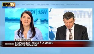 La chronique éco de Nicolas Doze : stop aux fantasmes à la viande de boeuf chevaline - 15/02