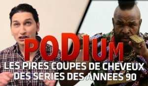 PODIUM #03 Les pires coupes de cheveux des années 90'