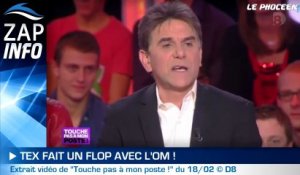 Zap Info : le flop de l'animateur Tex avec l'OM !