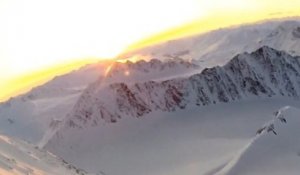 Snowboarding - GoPro Ralph Backstrom - Sunset Powder
