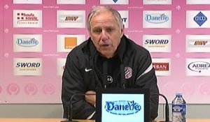 René Girard après ETG 0-1 MHSC (J26)