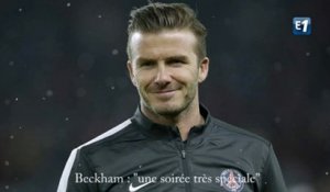 Beckham : "une soirée très spéciale"