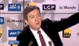 Questions d’info : Jean-Luc Mélenchon, co-président du Parti de Gauche