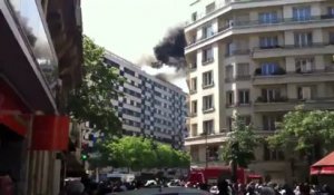 Grosse explosion dans Paris