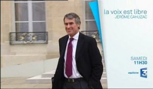 La Voix est Libre - Invité : Jérôme Cahuzac, Ministre du Budget
