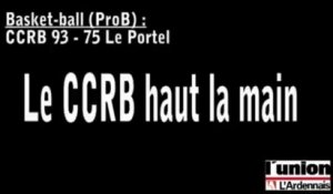 Basket-ball (ProB) : CCRB haut la main