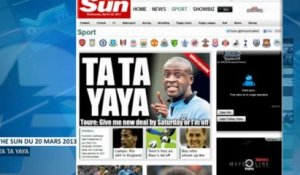 Le surprenant ultimatum de Yaya Touré à Man City !