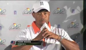 Golf - Woods "fier" de sa progression