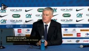 Didier Deschamps : "le match n'a pas été simple"