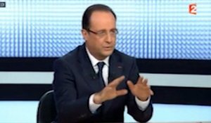 Mariage homo : Hollande appelle à "respecter le Parlement"