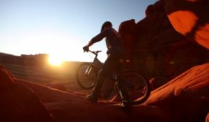 Trials Riding on Killer rocks in Moab - Jeremy VanSchoonhoven - 2011