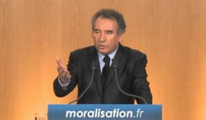 François Bayrou, conférence de presse - 030413