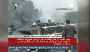 Syrie: attentat à la voiture piégée dans le centre de...