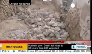 Iran : tremblement de terre meurtrier près de la seule...