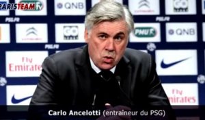 Ancelotti : "Motta trop juste"