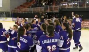 L'équipe de France Féminine Championne du Monde Division 1 Groupe B !