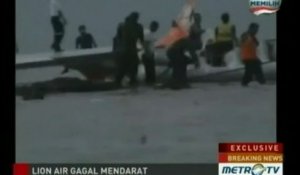 Bali : Un avion s'abîme en mer sans faire de morts