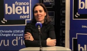 Christelle Lesieur, chargée d'accueil à France Bleu Nord