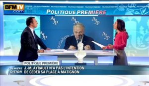 Politique Première: regain d'autorité de la part de Jean-Marc Ayrault - 18/04