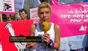 Frigide Barjot : "M. le ministre (...) arrêtez les perturbateurs"