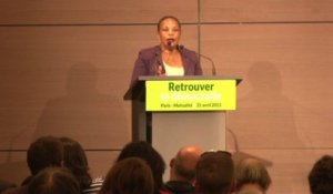 [Retrouver la démocratie] Intervention de Christiane Taubira