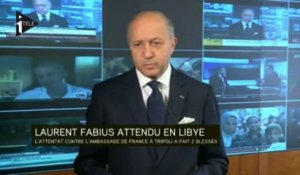 Laurent Fabius : "cet attentat était fait pour tuer"