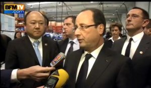 Hollande: "conforter la relation politique entre la Chine et la France" - 25/04