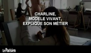 Charline, modèle vivant, explique son métier