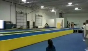 Incroyable Backflips Gymnastique