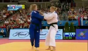 La judoka Lucie Louette sacrée championne d'Europe