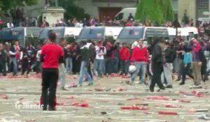 Trocadéro : les images des incidents