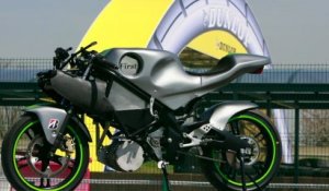 Essai H-Ker First, la moto écolo des circuits français ?