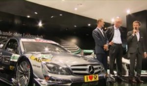 La présentation de la Mercedes Classe-C Coupé AMG DTM