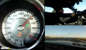 300 km/h en Mercedes SLS AMG avec Yannick Dalmas