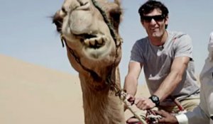Mark Webber dans le désert d'Al Khatem