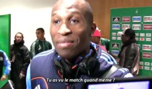 La réaction de Rod Fanni après St Etienne-OM