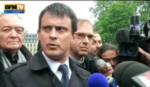 Suicide à Notre-Dame: "un drame sans précédent" pour Valls - 21/05