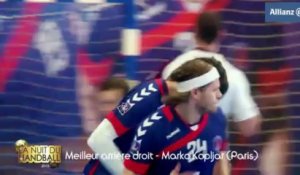 Nuit du Handball - le Parisien Marko Kopljar est élu meilleur arrière droit de la saison