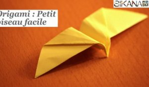 Origami : Petit oiseau en papier très facile