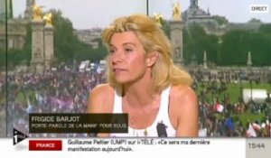 Frigide Barjot : "La manif pour tous n'est pas un parti"